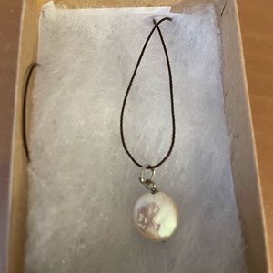freshwater coin pearl necklace